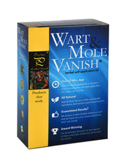 Wart Mole Vanish Kit (Removes 2-5 Large Growths or 5-25 Smaller Ones)